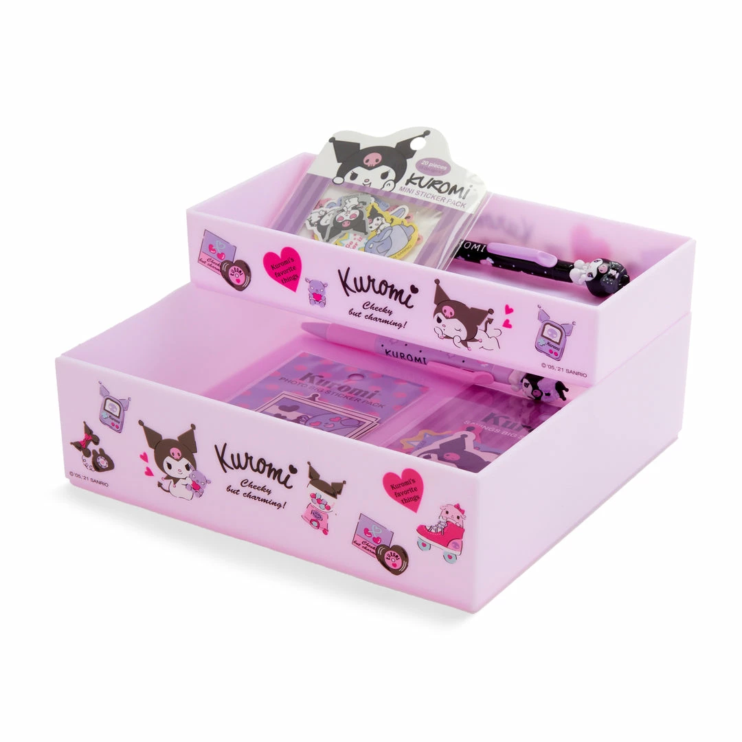 Japan Original Characters Kuromi Organizer Tray (S) 4 Japan Original Characters Kuromi Organizer Tray (S)