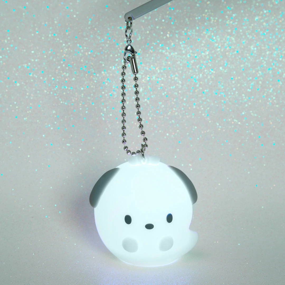 Japan Original Pochacco Glowing Ghost Keychain Bags+ 8 Japan Original Pochacco Glowing Ghost Keychain Bags+