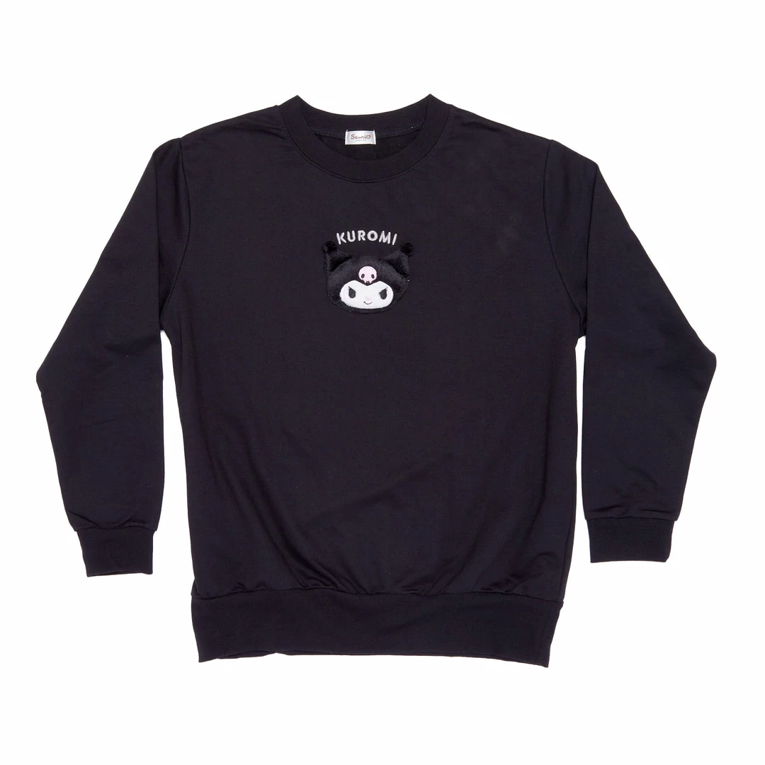 Japan Original Kuromi Applique Sweatshirt Characters 3 Japan Original Kuromi Applique Sweatshirt Characters
