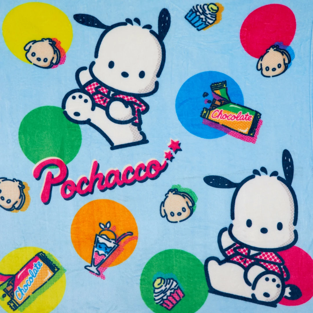 Global Original New Pochacco Fleece Blanket (Snack Time Series) 5 Global Original New Pochacco Fleece Blanket (Snack Time Series)