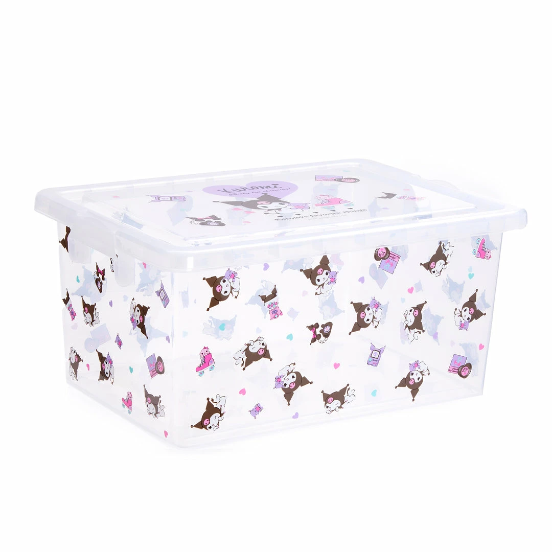 Japan Original Home Kuromi Storage Bin (L) 3 Japan Original Home Kuromi Storage Bin (L)