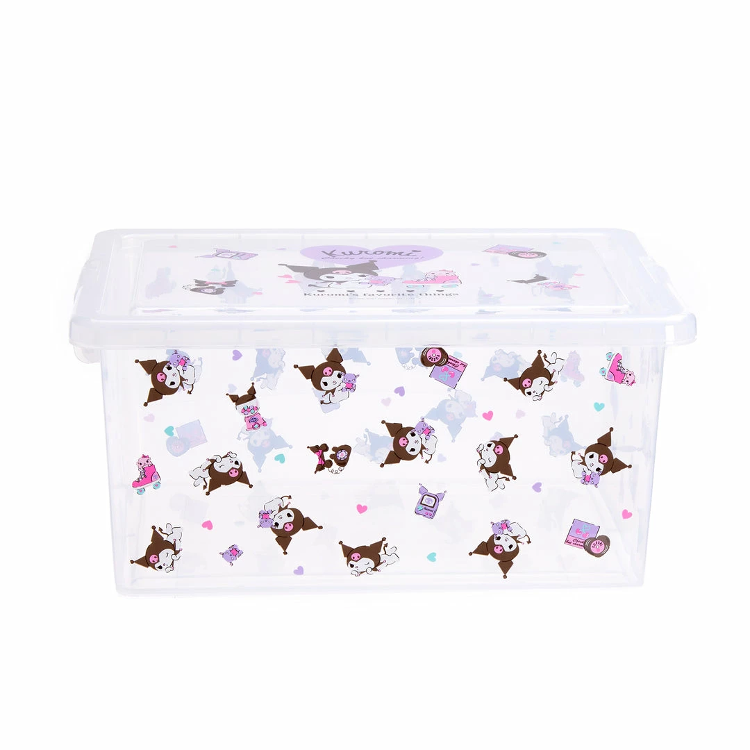 Japan Original Home Kuromi Storage Bin (L) 4 Japan Original Home Kuromi Storage Bin (L)