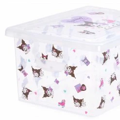 Japan Original Home Kuromi Storage Bin (L) 9 Japan Original Home Kuromi Storage Bin (L)