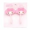 Japan Original My Melody OSHI Grid System S-Hook (Set Of 2) 1 Japan Original My Melody OSHI Grid System S-Hook (Set Of 2)