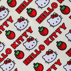 BIOWORLD Hello Kitty X Dumbgood Strawberry Tote Characters