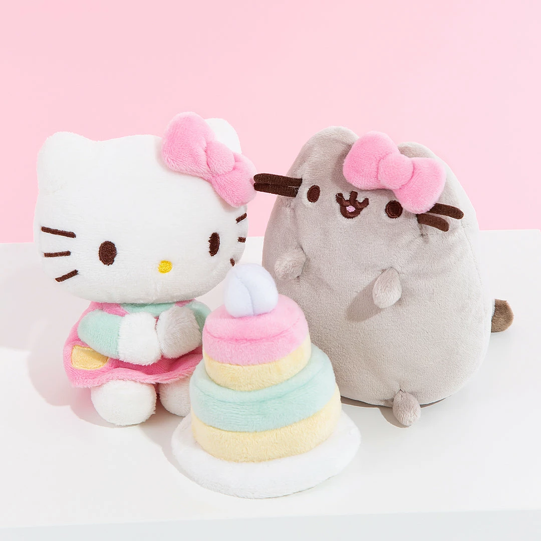 Gund/Spin Master Hello Kitty X Pusheen Best Friend Collector Set Characters 3 Gund/Spin Master Hello Kitty X Pusheen Best Friend Collector Set Characters