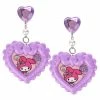 My Melody Irregular Choice Heart Earrings Characters 2 My Melody Irregular Choice Heart Earrings Characters