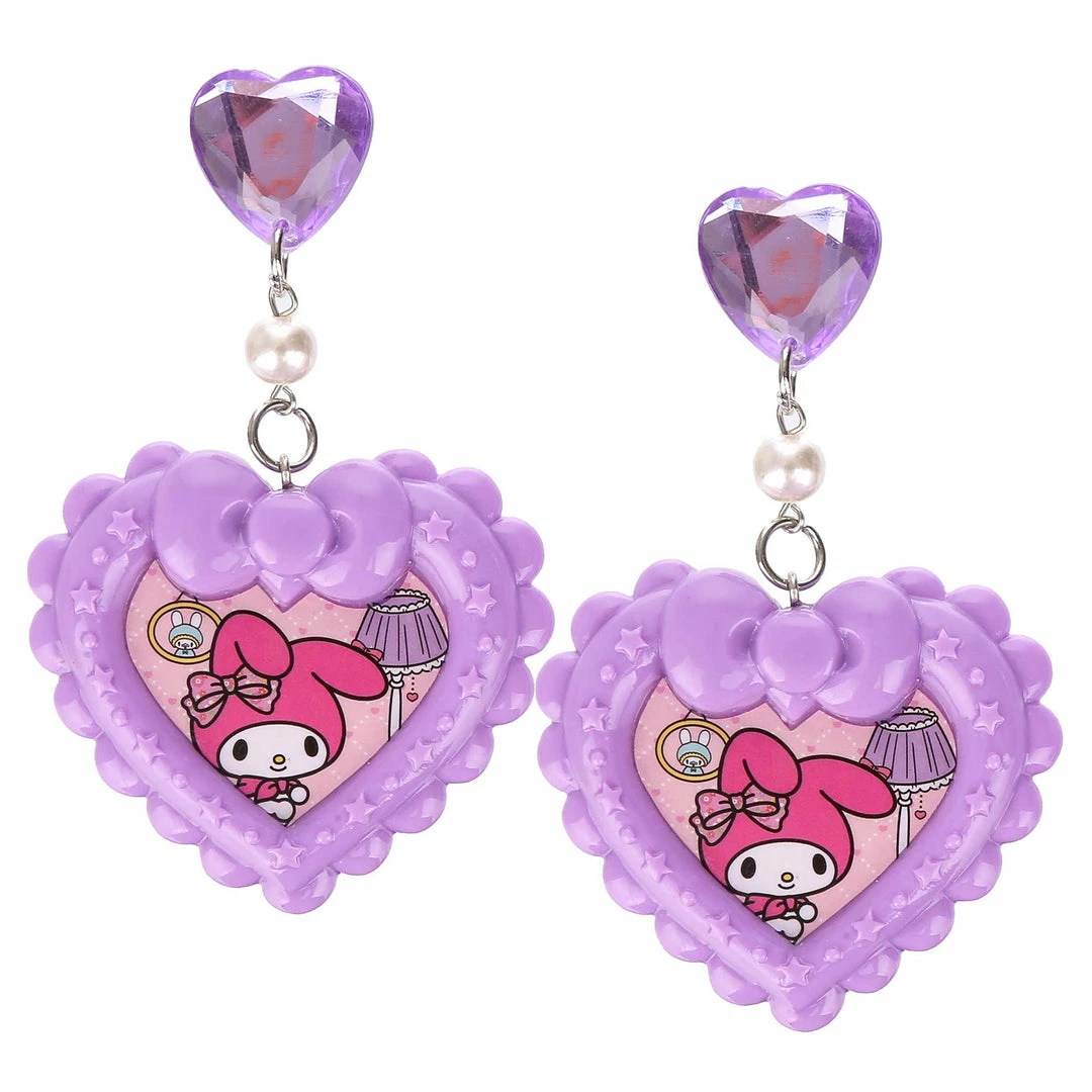 My Melody Irregular Choice Heart Earrings Characters 3 My Melody Irregular Choice Heart Earrings Characters