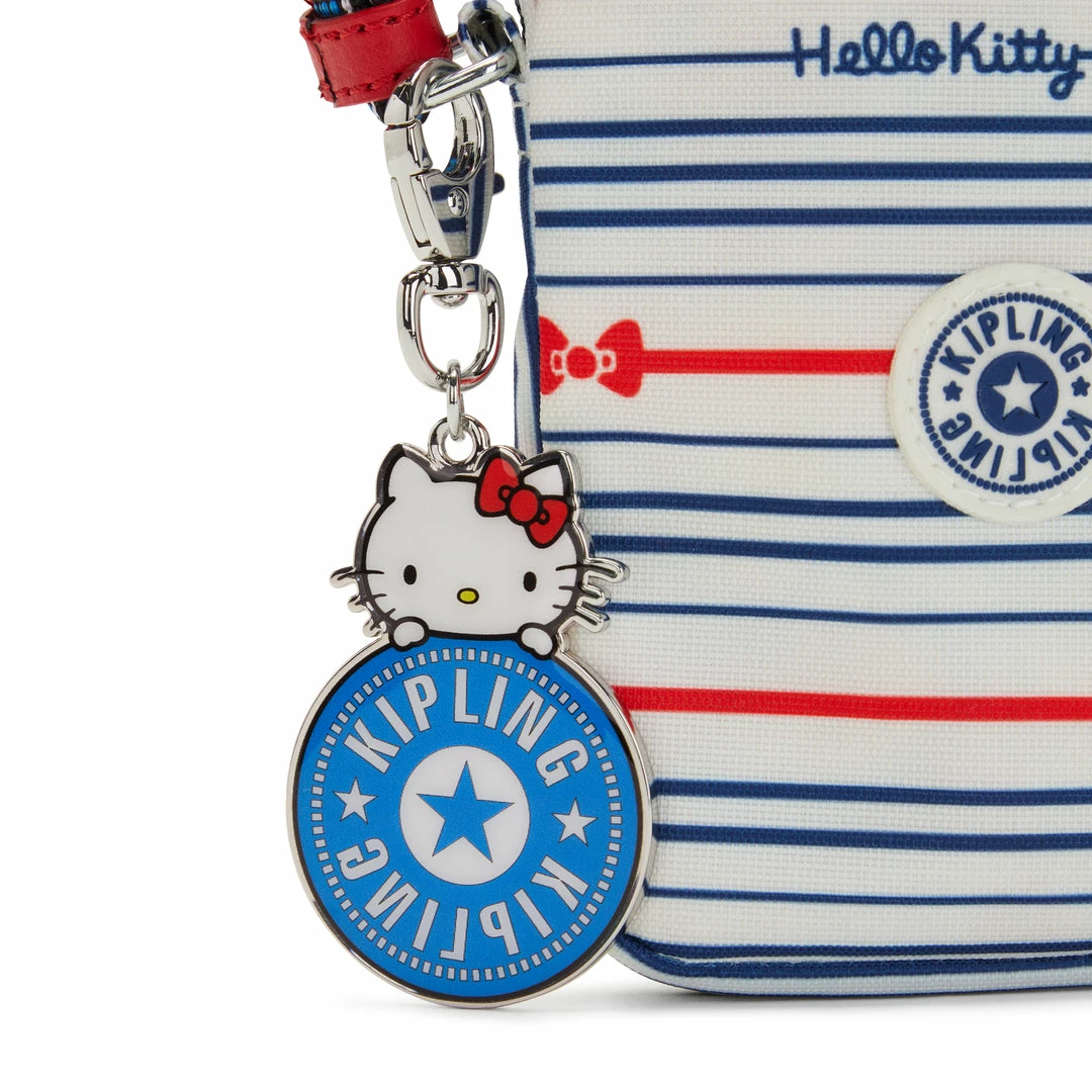 Kipling Retail, LLC Hello Kitty X Kipling Classic Stripes Tally Sling Bag 9 Kipling Retail, LLC Hello Kitty X Kipling Classic Stripes Tally Sling Bag