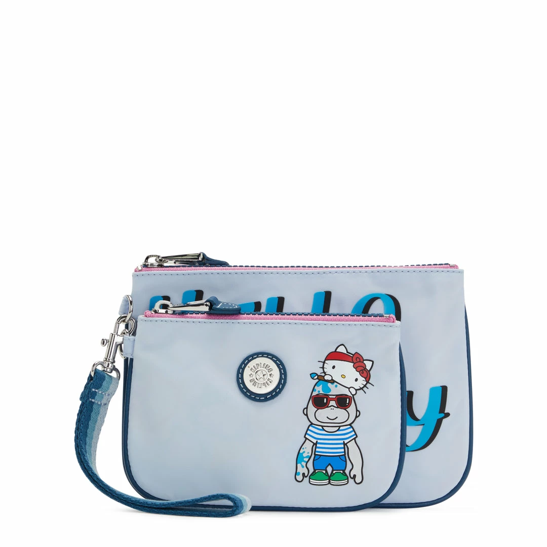 Kipling Retail, LLC Hello Kitty X Kipling Get Creative Duo Pouch Set Characters 3 Kipling Retail, LLC Hello Kitty X Kipling Get Creative Duo Pouch Set Characters