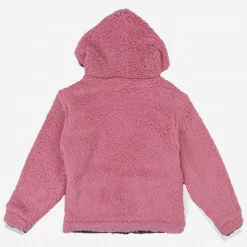 BIOWORLD Kuromi & My Melody X Dumbgood Reversible Sherpa Zip Hoodie 11 BIOWORLD Kuromi & My Melody X Dumbgood Reversible Sherpa Zip Hoodie