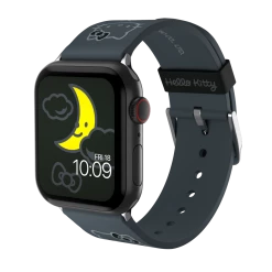 MOBYFOX Hello Kitty Silver Night Smartwatch Band Bags+