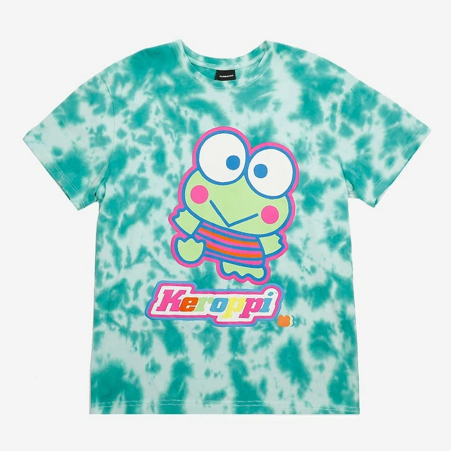 BIOWORLD Keroppi X Dumbgood Tie-dye Tee 3 BIOWORLD Keroppi X Dumbgood Tie-dye Tee