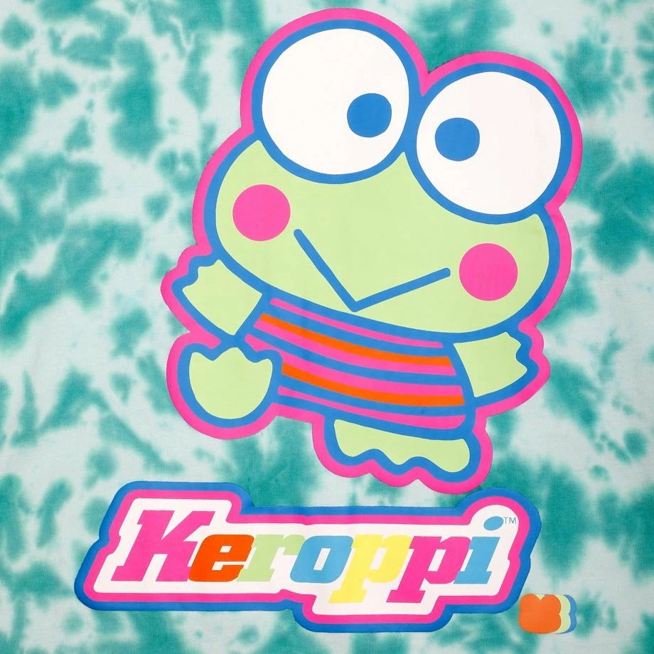 BIOWORLD Keroppi X Dumbgood Tie-dye Tee 4 BIOWORLD Keroppi X Dumbgood Tie-dye Tee