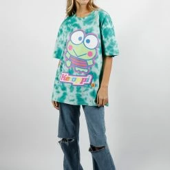 BIOWORLD Keroppi X Dumbgood Tie-dye Tee 7 BIOWORLD Keroppi X Dumbgood Tie-dye Tee
