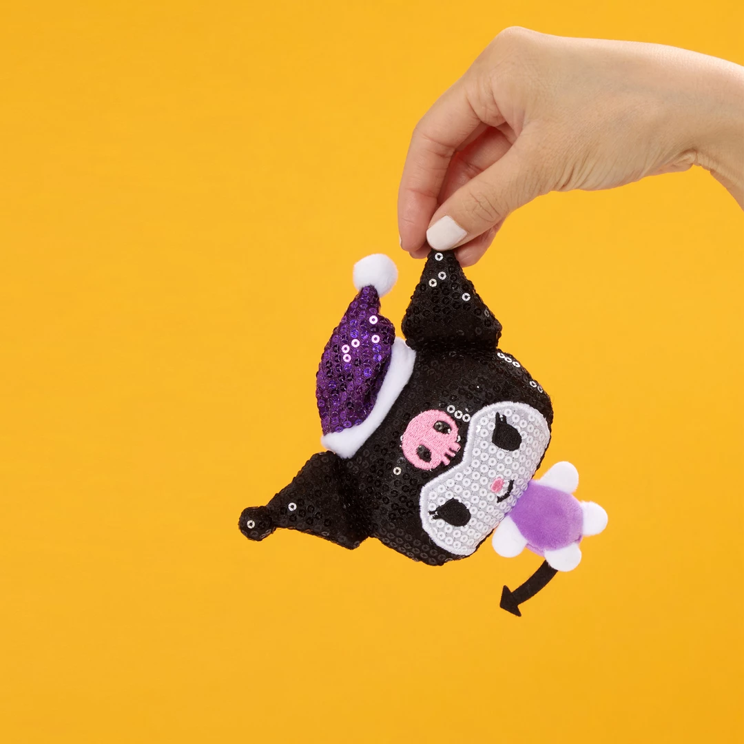 HUNET USA Holiday 2021 Sequin Kuromi Ornament New 4 HUNET USA Holiday 2021 Sequin Kuromi Ornament New
