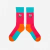 BIOWORLD Keroppi X Dumbgood Embroidered Socks