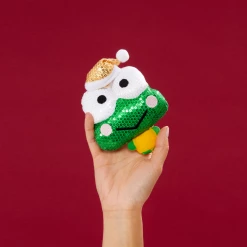 HUNET USA Holiday 2021 Sequin Keroppi Ornament Home