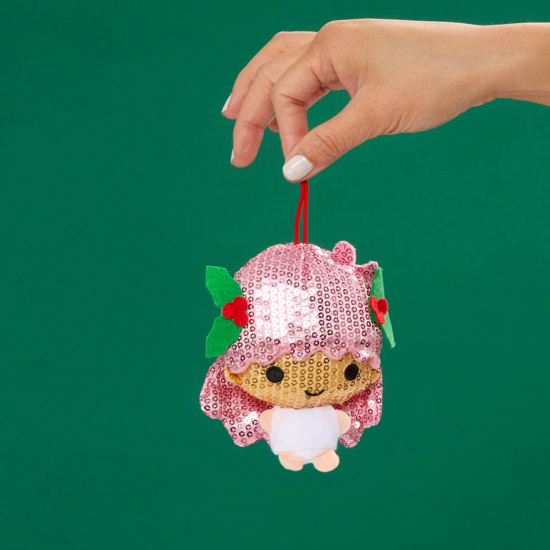 HUNET USA Holiday 2021 Sequin Lala Ornament 4 HUNET USA Holiday 2021 Sequin Lala Ornament