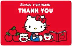 Sanrio.com Thank You E-Gift Card Characters