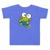 Printful Characters Toddler Keroppi Primary Logo T-Shirt Blue