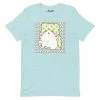 Printful Marumofubiyori Watashi Wa T-Shirt Light Blue
