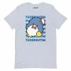 Printful Tuxedosam Watashi Wa T-Shirt Light Blue 1 Printful Tuxedosam Watashi Wa T-Shirt Light Blue
