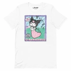 Printful Kuromi Strawberry Picking Strawberries Farm T-Shirt Characters