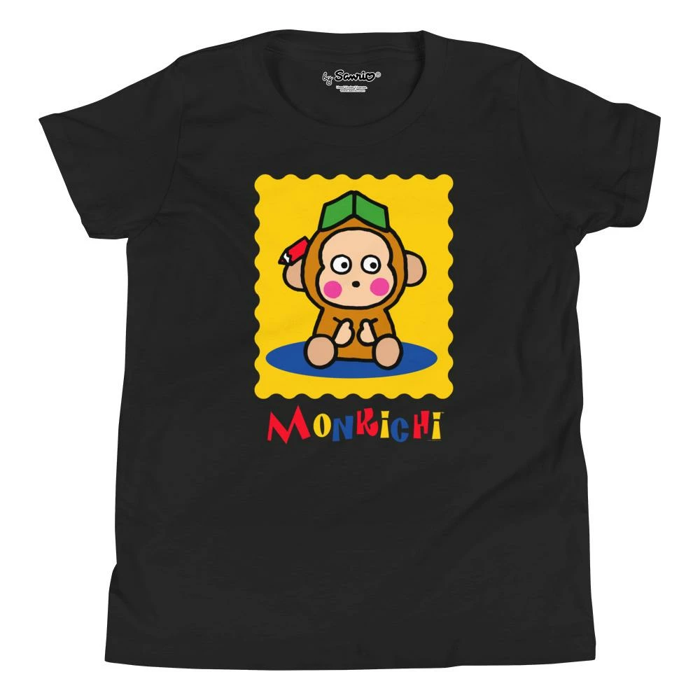 Printful Characters Youth Monkichi Primary Logo T-Shirt 3 Printful Characters Youth Monkichi Primary Logo T-Shirt